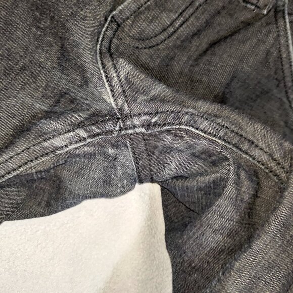 Crate "The Sally" Denim Jeans Selvedge Slim Fit Gray 32 X 32 Made in USA - Picture 5 of 12